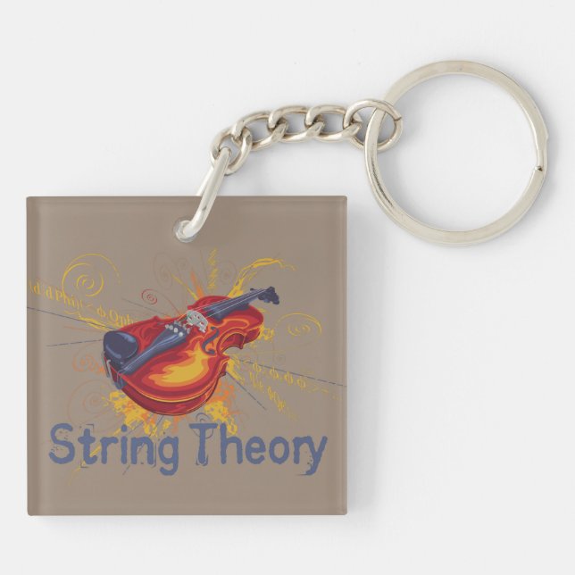 String Theory Key Ring (Back)