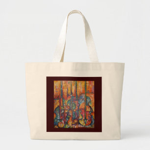 Stringed Instrument Art Tote Bag
