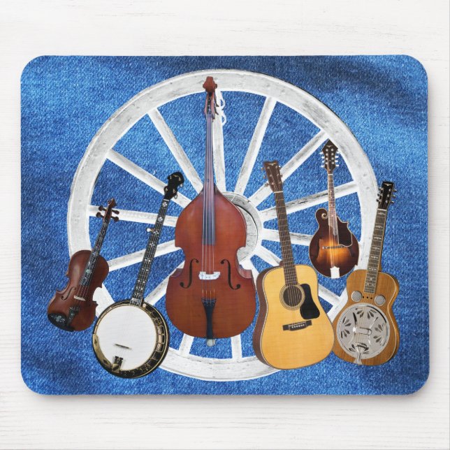STRINGED INSTRUMENTS-MOUSEPAD MOUSE PAD (Front)
