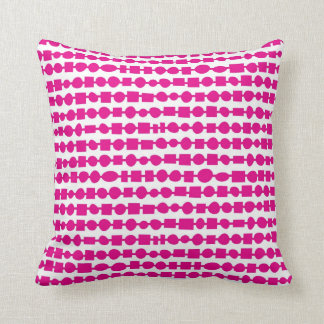 Stringing it Along-Fuchsia Cushion