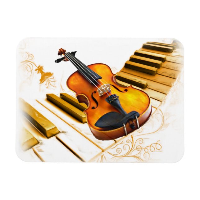 Strings and Keys_ Magnet (Horizontal)