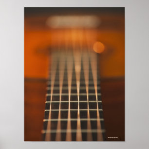 Strings of Acoustic Guitar Poster