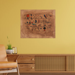 Strings of Characters   Wassily Kandinsky   Poster