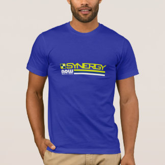 Strip on Blue Medium T-Shirt
