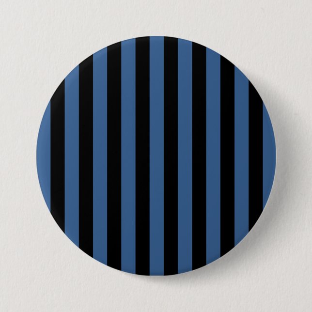 Stripe 7.5 Cm Round Badge (Front)