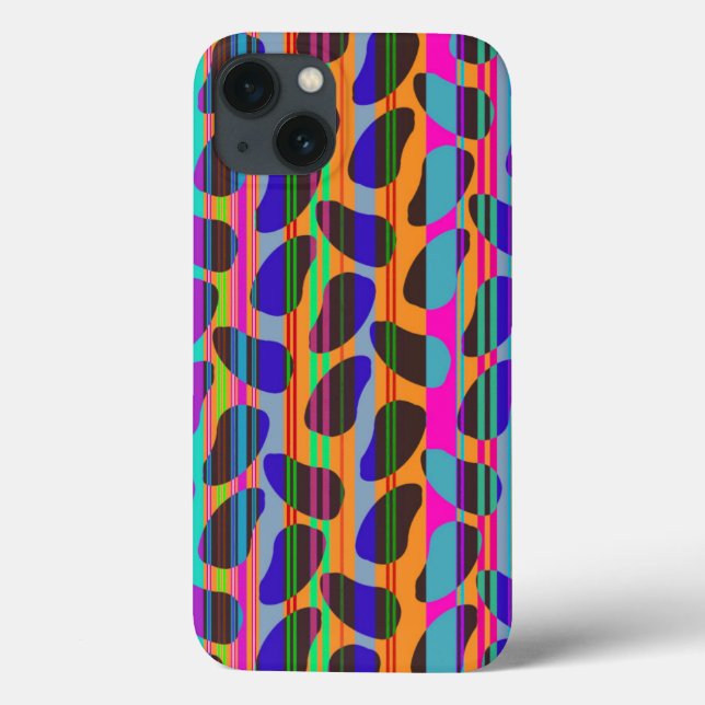 Stripe Beans Case-Mate iPhone Case (Back)