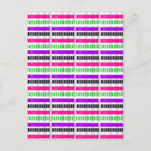 Stripe & Check 2014 Postcard