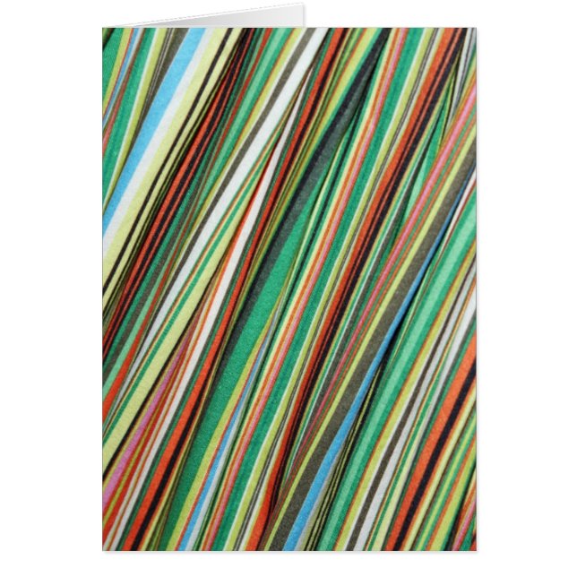 Stripe Colourful Cloth Pattern (Front)