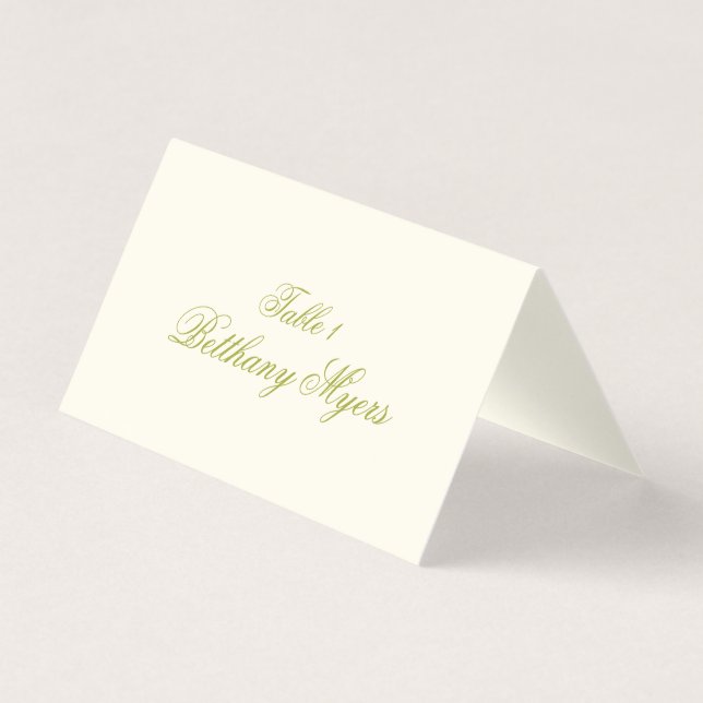 Stripe Custom Chartreuse Wedding (Front)