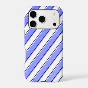 Stripe Design in Blue and White