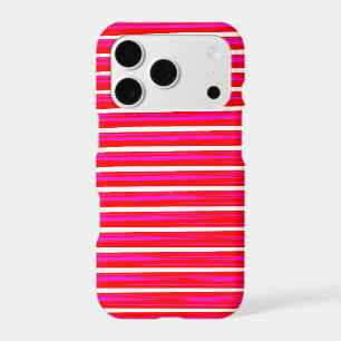 Stripe Design in Red and White