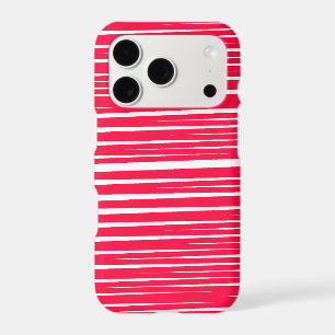 Stripe Design in Red and White