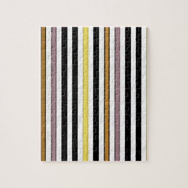 Stripe Jigsaw Puzzle (Vertical)