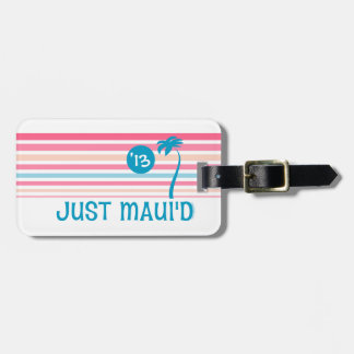 Stripe Just Maui'd Luggage Tag