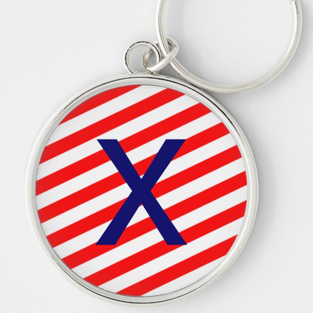 Stripe Key Ring (Front)