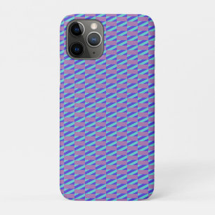 Stripe Purple and Blue Pattern Case-Mate iPhone Case