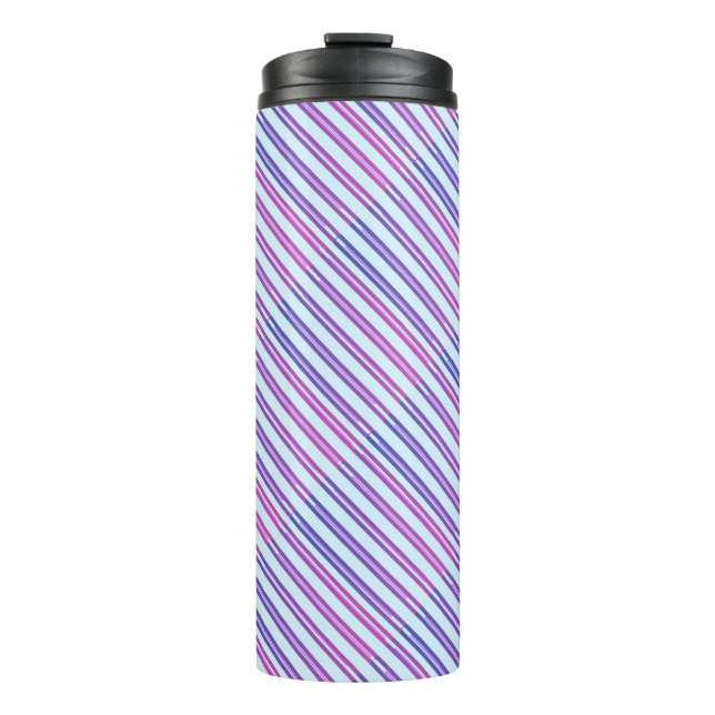 Stripe Thermal Tumbler (Front)