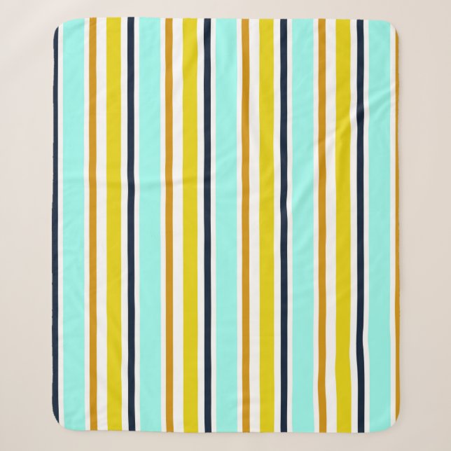 Striped abstract background with colour stripes. V Sherpa Blanket (Front)
