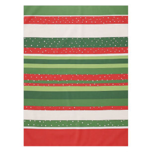 Striped Abstract Modern Geometric Kitchen & Dining Tablecloth