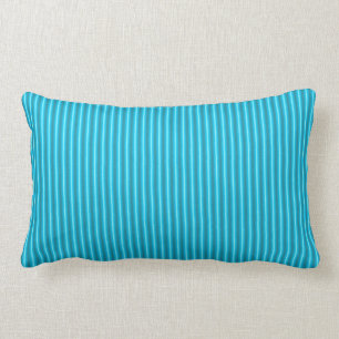 Striped Aqua Green > Throw Pillows