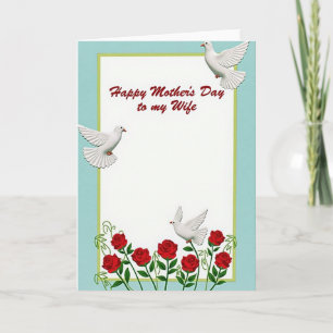 Striped Azure Message Card