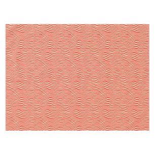 Striped background tablecloth
