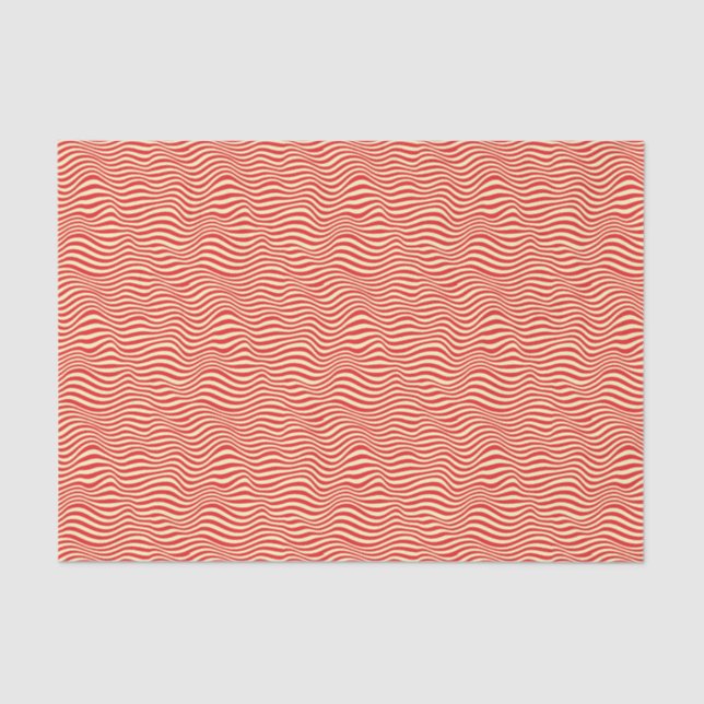 Striped background tissue paper (Front)