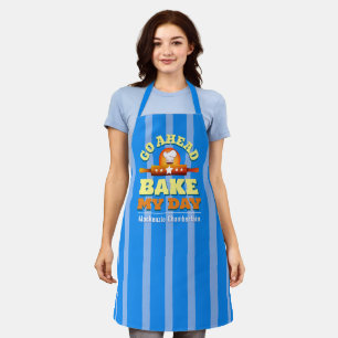Striped Bake My Day Apron - Blue