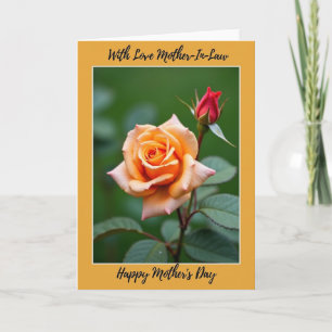 Striped Bloom Portrait Card