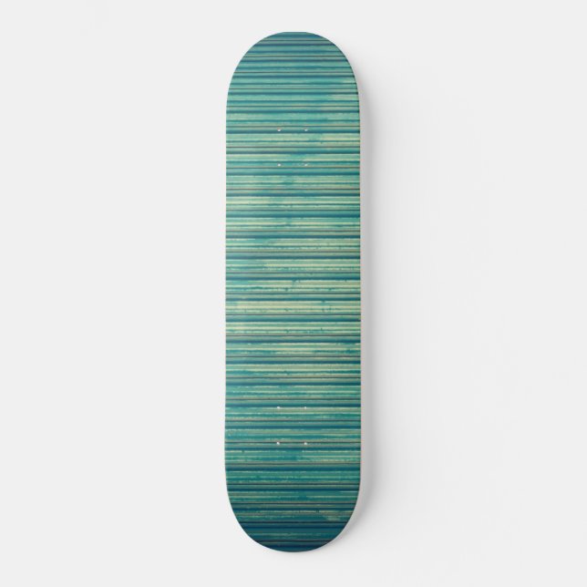 Striped Blue Lines Skateboard (Front)
