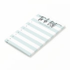 Striped Brush Lettered To-Do List