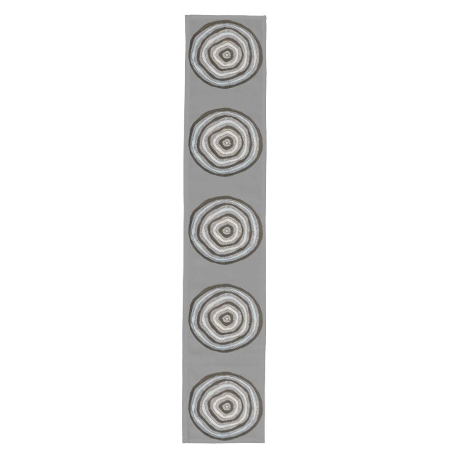 Striped Bubbles Medium Table Runner (Front)