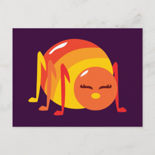 Striped Bug Postcard