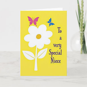 Striped Butterfly Delight Card