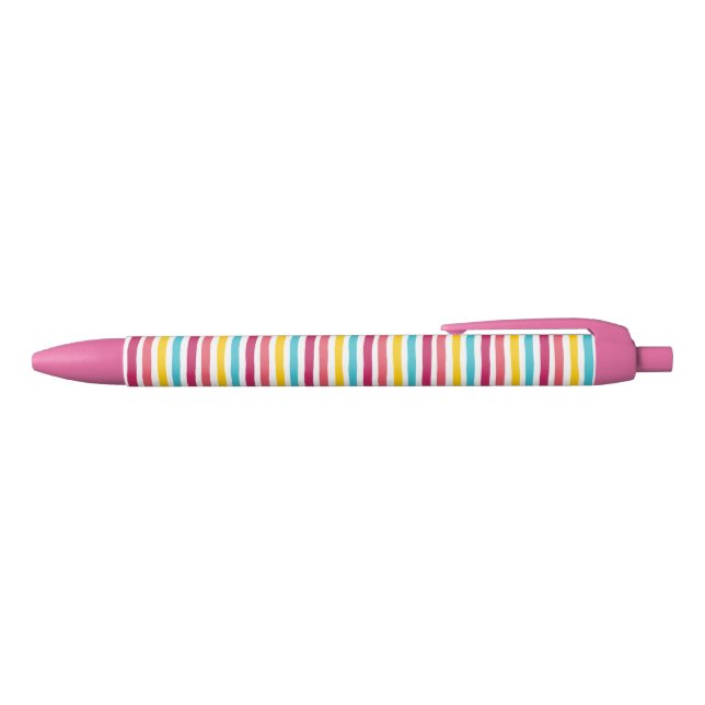 Striped Candy! Happy Fun Colourful Pen (Top)