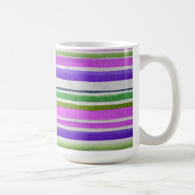 Striped Ceramic Mug (Right)