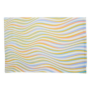 Striped Coloured Abstract Pillowcase