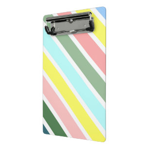 Striped Colours of Bermuda Mini Clipboard