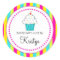 Striped Cupcake labels, From the Kitchen Of...