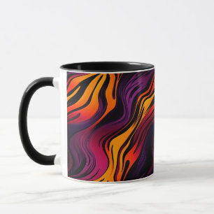 Striped Design Mug