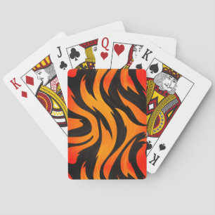 Striped Design Playing Cards