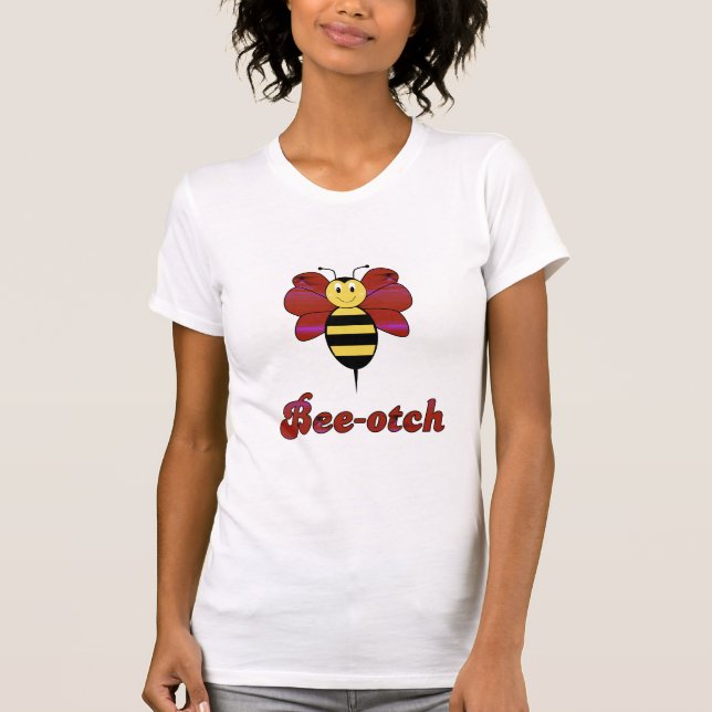 Striped Diamond 06 Beeotch Shirt (Front)