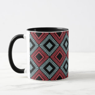 Striped Diamonds Mug