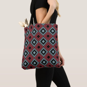 Striped Diamonds  Tote Bag