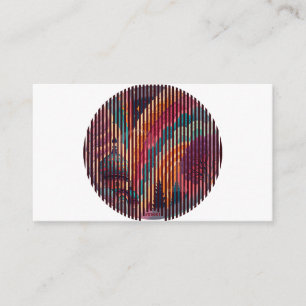 Striped Dome Info Card #00001 – Customisable