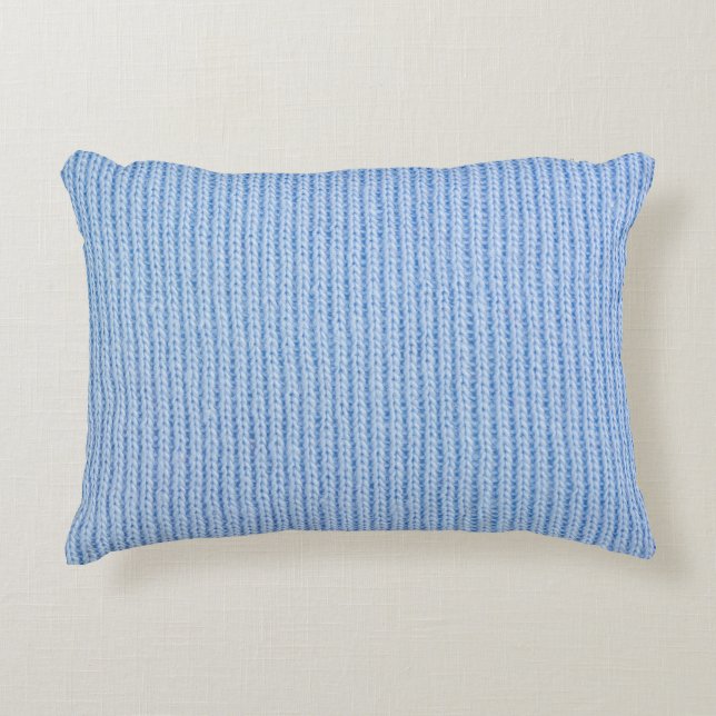 Striped fabric texture, real cloth. decorative cushion (Front)