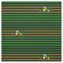 Striped Field & Tractor