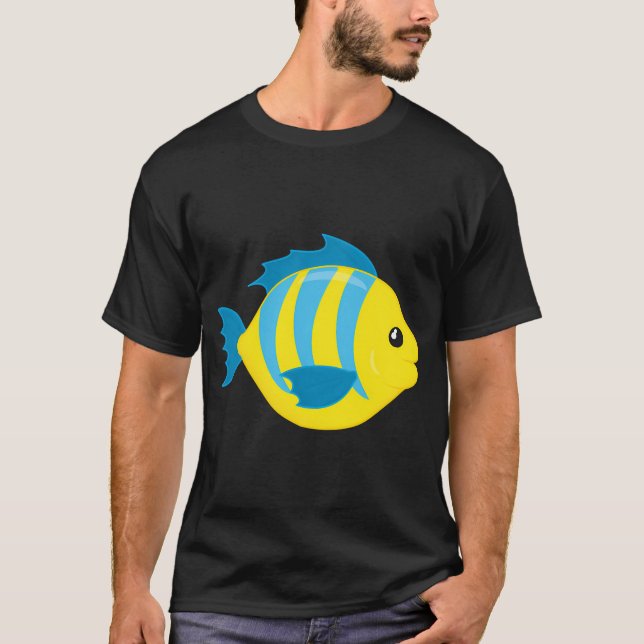Striped fish T-Shirt (Front)