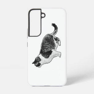 Striped Friend, Steady Shape Samsung Galaxy Case