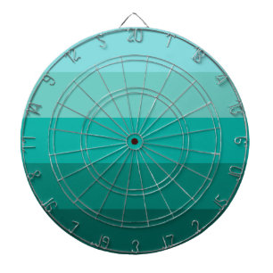 Striped Green Colours  Dartboard
